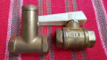 Спирателен кран и клапан за бойлер 1/2, снимка 1 - ВИК - 44748067