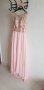 официална розова рокля размер М/Л, снимка 1 - Рокли - 40825214