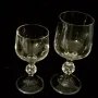 Кристален сервиз за вино и ракия по 6 броя , снимка 3