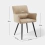Висококачествени трапезни столове тип кресло МОДЕЛ 287, снимка 10