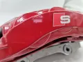 К-т Нови Червени Спирачни Апарати Audi S4 8W B9 S5 F5 350mm , снимка 14