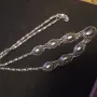 Сребърно колие (334), снимка 7