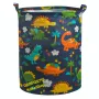 Кош за играчки "Динозаври"-Ø35x45 см./кош за играчки/органайзер за играчки, снимка 1