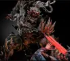 2× DC Doomsday Custom Statues – Doomsday vs Superman Diorama + Solo Statue
, снимка 1