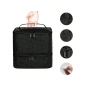 Черна чанта за маникюр с 2 нива и място за инструменти 4650, снимка 6