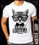 Тениска с щампа TRANQUILLA CAT