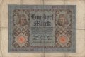 100 марки 1920, Германия, снимка 1
