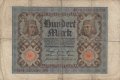 100 марки 1920, Германия, снимка 1