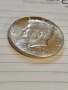 Сребърна монета 1/2 долар 1964 год" Кенеди", тегло 12.50 гр, проба 900/1000, снимка 6