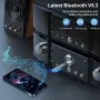 Bluetooth 5.3 USB аудио приемник, 10 м, адаптер за тонколони и усилватели, прозрачен, снимка 8