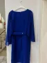 Елегантна синя рокля, снимка 6