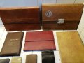 Продавам мускали, дървена кутия, ножки, отварачки, салфетници, папки и портмоне от соца, снимка 7