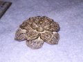 ФИЛИГРАННА СТАРИННА СРЕБЪРНА ФЛОРАЛНА БРОШКА МАЙСТОРСКА РЪЧНА КУЮМДЖИЙСКА ИЗРАБОТКА 34408, снимка 14