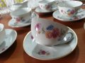 Стар немски порцелан чаши за чай , снимка 4