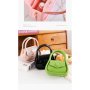 Симпатична и компактна Фешън дамска чанта с къса и дълга дръжка синджир, снимка 1 - Чанти - 44302407