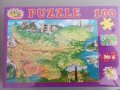 Пъзел Детски свят 100 елемента Карта на България , снимка 1