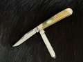 Колекционерски сгъваем нож с две остриета RR Trapper Artisan Wood. (RR1964), снимка 3