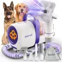 Грууминг вакуумна станция за кучета и котки от Oneisall Pet grooming vacuum kit LM5, снимка 7