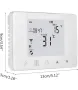 Интелигентен цифров програмируем WiFi термостат за газов/воден котел Работи с Alexa и Google, снимка 4