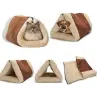 2в1 Легло за домашни любимци Kitty Shack – Термо тунел и постелка, снимка 3