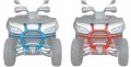 Преден Ролбар SX1 от XRW за 2023-24 SEGWAY SNARLER AT6 S / L 3 цвята, снимка 1