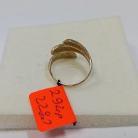 Нов Златен пръстен-2,92гр/14кр, снимка 5 - Пръстени - 35744558