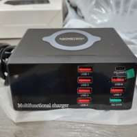 USB станция за зареждане на телефон 9 порта,Бързо зарядно устройство 100W , снимка 13 - Оригинални зарядни - 40834953