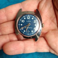 Ruhla GDR немски Мъжки часовник механичен ГДР, снимка 3 - Мъжки - 35958138