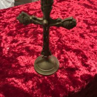 стари свещници кръстове кандила, снимка 14 - Антикварни и старинни предмети - 41906598