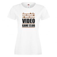 Дамска тениска Video Game Club, снимка 1 - Тениски - 36192953