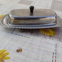 Стара кутия за масло/метална неръждавейка, снимка 2 - Аксесоари за кухня - 40145727