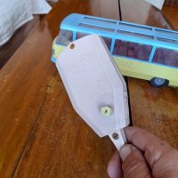 Стара играчка автобус, снимка 2 - Антикварни и старинни предмети - 41818587