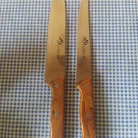 кухненски ножове със стойка , снимка 5 - Прибори за хранене, готвене и сервиране - 39423630