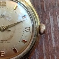 Немски ръчен винтидж часовник Fbu, снимка 2 - Антикварни и старинни предмети - 42549441