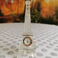 Часовник - стъклена ,,Айфелова кула", снимка 2 - Други - 41526791