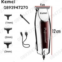 Професионална безжична машинка тример за подстригване,оформяне Kemei, снимка 3 - Машинки за подстригване - 39220923