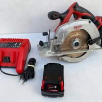 Milwaukee HD 18 CS - Акумулаторен ръчен циркуляр, снимка 1 - Други инструменти - 42169563