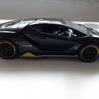 Метални 1:24 Lamborghini и ремарке Welly, снимка 5 - Колекции - 41564012