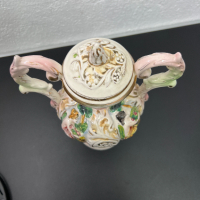 Порцеланова урна/ваза №5201 , снимка 3 - Антикварни и старинни предмети - 44745659
