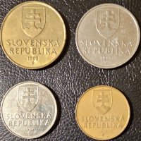 Лот стари монети от Словакия, снимка 2 - Нумизматика и бонистика - 40002101