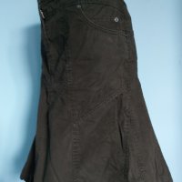 Зашеметяваща асиметрична дънкова пола "Esprit" ® , снимка 3 - Поли - 35795957