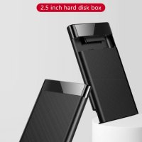 Портативна Външна Кутия за Харддиск 2.5" USB3.0 SATA HDD External Case SSD Box SATAIII Адаптер+Кабел, снимка 2 - Външни хард дискове - 40150379