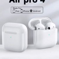 ✨Bluetooth 5.0 слушалки, Pro 4, Super Bass с калъф за зареждане, снимка 2 - Bluetooth слушалки - 40209987