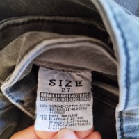 Дамски черни панталонки р-р 27, 26+подарък риза S, XS, снимка 10 - Къси панталони и бермуди - 40973077