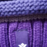 Лилава плетена шапка, снимка 7 - Шапки - 41861551