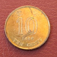10 цента Хонг Конг., снимка 1 - Нумизматика и бонистика - 39948299