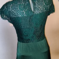 Зелена дълга рокля Wallis р-р М, нова с етикет , снимка 2 - Рокли - 41838577