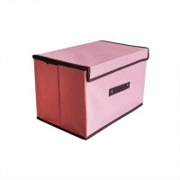 1521 Текстилна сгъваема кутия за съхранение органайзер за гардероб, снимка 14 - Органайзери - 29132762