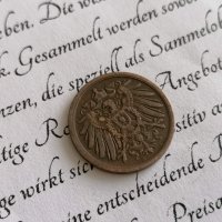 Райх монета - Германия - 2 пфенига | 1911г.; серия A, снимка 2 - Нумизматика и бонистика - 41568098