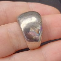 Масивен сребърен пръстен проба 925 и Житен клас , снимка 2 - Пръстени - 44252740